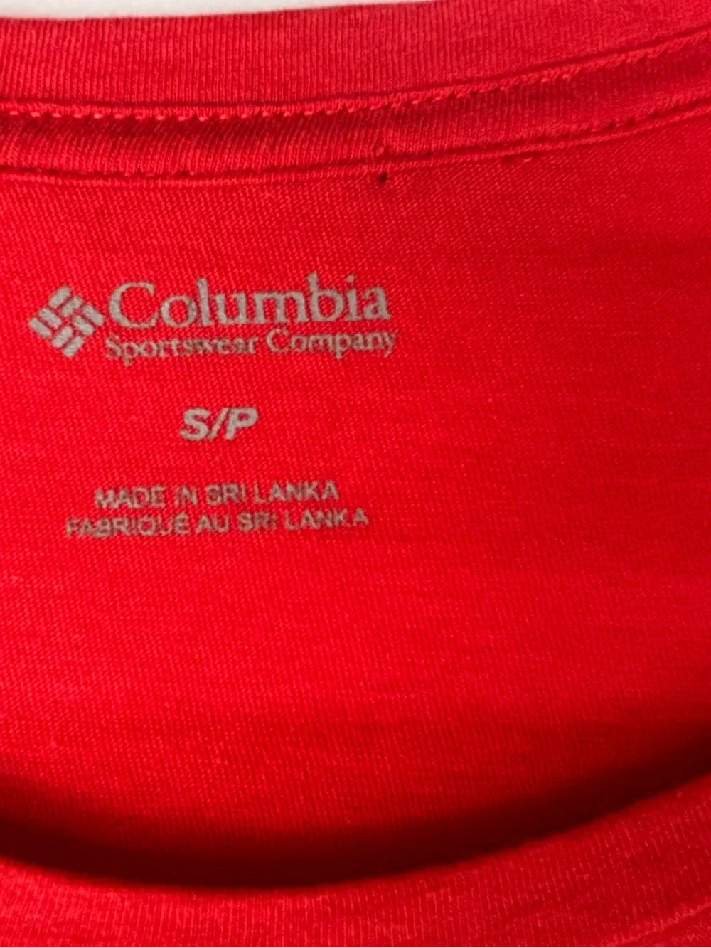 Columbia Red Women's 'Get Reel' Graphic Tee